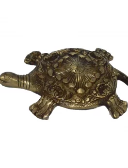 Brass Fend-Shui Tortoise Showpiece