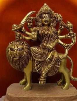 BRASS DURGA MATA IDOL