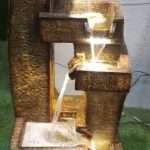 4 Steps Fountain for Living Room Home Decor Garden Decoration Indoor Fountain Outdoor Fountain
