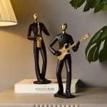 Sports Statue Abstract Figurines for Interior Home Decor Accessories Living Room