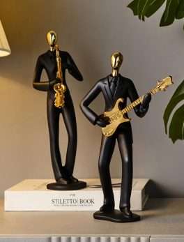 Sports Statue Abstract Figurines for Interior Home Decor Accessories Living Room