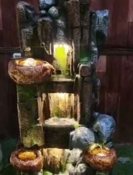 Jungle Water Fountain For Indoor Outdoor Use