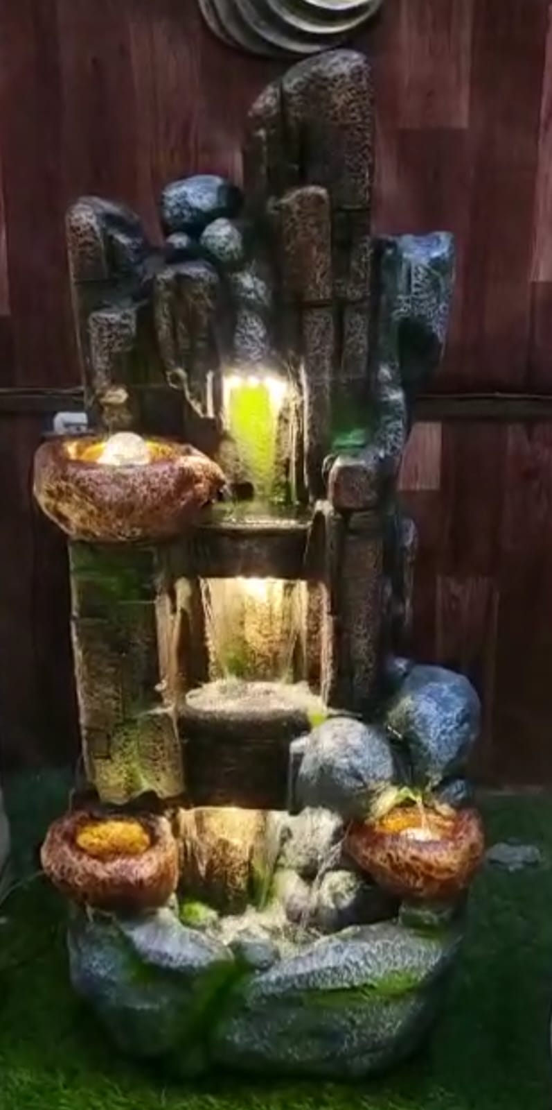 Jungle Water Fountain For Indoor Outdoor Use Flickkerbox