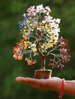 Seven Chakra Crystal Tree for Vastu
