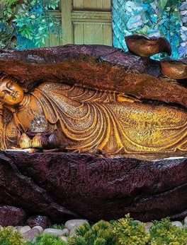 Sleeping Buddha Water Fountain