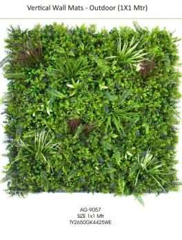 Vertical Wall Mats For Indoor Outdoor use Size - 1*1Mtr