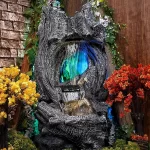 Nature Wooden Look Water Fountain