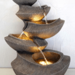Rain Forest Table Top Indoor Outdoor Water Fountain