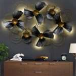 Iron Silver Metal Wall Art