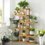 Wooden Plant Rack Stand/Plant Stands Indoor, Multiple Plant Holder