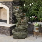 6-Tier Waterfall Fountain w/ LED Light