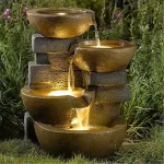 Table Top Water Fountain with Led Light