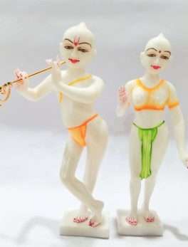 Radha Krishna Idol for Temples Decorative