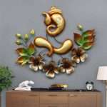 Metal Ganesh Wall Hanging