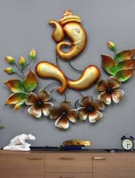 Metal Ganesh Wall Hanging