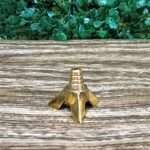Brass Wick Holder For Oil Lamp/Cotton Wick Holder for Pooja