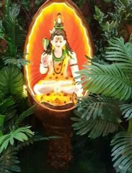lord shiva water fountain outdoor/indoor