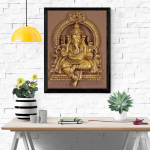 Brass Ganesha Wall Hanging