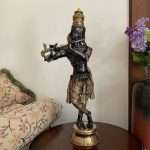 Antique Look Brass Krishna Idol Statue/idols