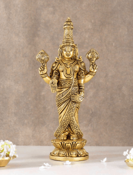 Decorative Handcrafted Lord Balaji Brass Idols