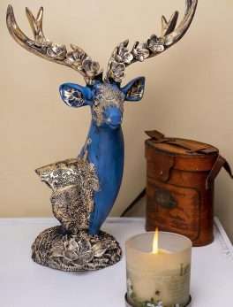 Reindeer idol statue for home decoration