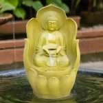 Leaf Buddha Water Fountain for Home, Office, Garden