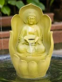 Leaf Buddha Water Fountain for Home, Office, Garden