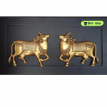 Brass Kamdhenu Cow Set Of 2