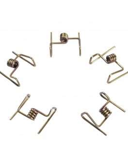 Pure Brass Samai Kadi, Wick Holder for Samayi Lamps & Vilakku, Thiri Stand for Kerala Diya (Pack of 5)