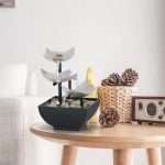 Table Top Metal Water Fountains With Led