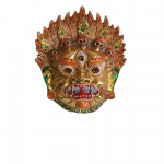 Metal Mahakal Face Mask Nazar Battu Evil Eye Protector