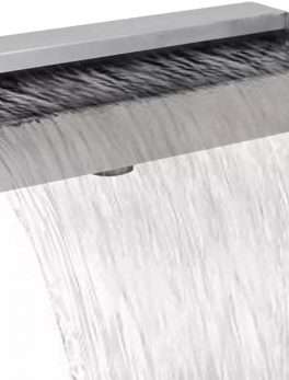 Fountains and Pools Stainless Steel Cascade Blade Nozzle