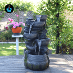 6 Tier Cascading Garden Decor Water Fountain