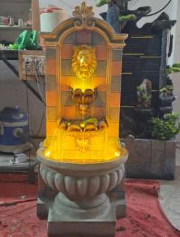 Lion Face Water Fountain For Garden/Home