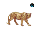 Golden Leopard Showpiece