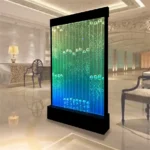 Customized Acrylic Water Bubble Wall Screen Fountain
