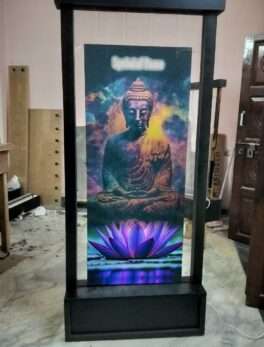 Acrylic Buddha Bubble Water Wall Fountain