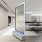 Indoor Glass Waterfall Partition