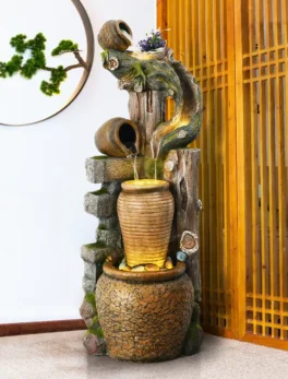 Flowerpot Water Fountain For Landscape Decoration/Indoor/Outdoor