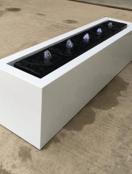 Customized Shape Powder Coated Steel Water Fountain