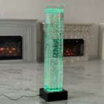 Acrylic Glass LED Water Bubble Tower