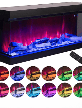 Real Logs Electric Fireplaces For Home