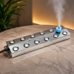 12 Head Mist Maker Cool Mist Stainless Steel 12 Disc Ultrasonic Fogger