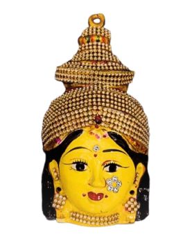 Varalakshmi Face With Stones Work