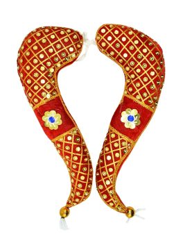 Fabric made Vagamalai Decorative for Varalakshmi Pooja Idol