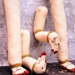 Fabric Hands and Legs Set for Varalakshmi Goddess Decoration.